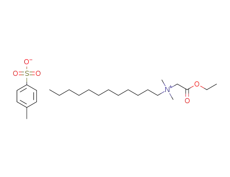 dodecyl(2-ethoxy-2-oxoethyl)dimethylazanium p-toluenesulfonate