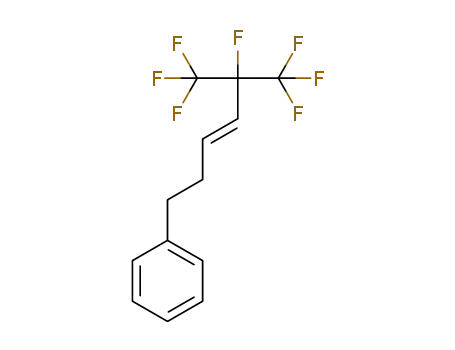 (E)-(5,6,6,6-tetrafluoro-5-(trifluoromethyl)hex-3-en-1-yl)benzene