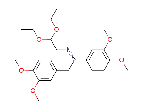 (3,4,3',4'-tetramethoxy-bibenzyl-α-ylidenamino)-acetaldehyde diethylacetal