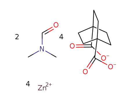 [Zn(bicyclo[2.2.2]octane-1,4-dicarboxylate)]4·2DMF