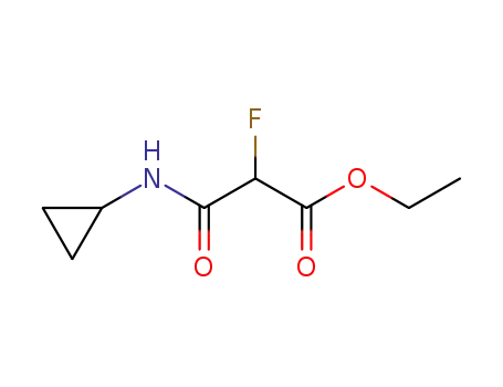 ethyl α-(N-cyclopropyl)carbamoylfluoroacetate