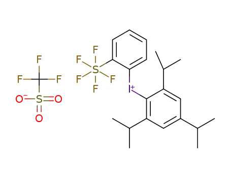 (2-(pentafluoro-λ6-sulfanyl)phenyl)(2,4,6-triisopropylphenyl)iodonium trifluoromethanesulfonate
