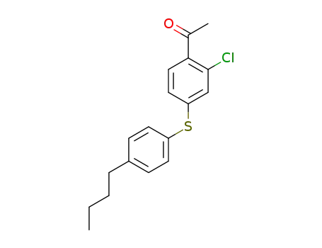 4-(4-butylphenylthio)-2-chloroacetophenone