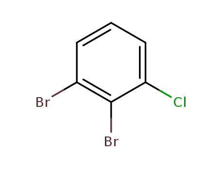 Molecular Structure of 104514-49-0 (1,2-DIBROMO-3-CHLORO-BENZENE)