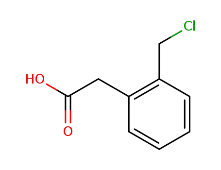 Molecular Structure of 95335-46-9 (2-(Chloromethyl)phenylacetic acid)