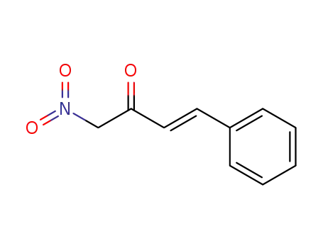 Molecular Structure of 103264-16-0 (3-Buten-2-one, 1-nitro-4-phenyl-)