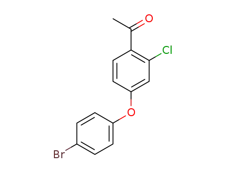 1-(4-(4-bromophenoxy)-2-chlorophenyl)ethan-1-one