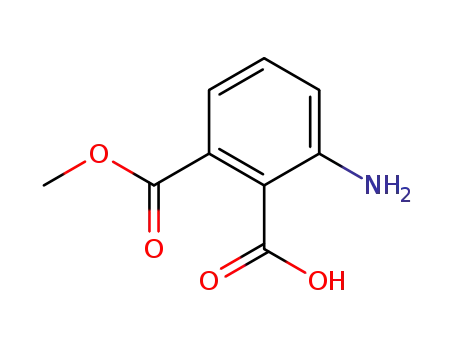 Molecular Structure of 103259-06-9 (2-AMINO-6-METHOXYCARBONYL BENZOIC ACID)