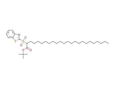 tert-butyl 2-(benzo[d]thiazol-2-ylsulfonyl)tetracosanoate