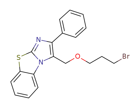 2-phenyl-3-((3-bromopropoxy)methyl)-imidazo[2,1-b] benzothiazole
