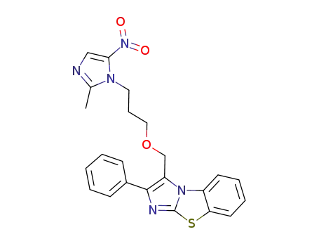 2-phenyl-3-((3-(2-methyl-5-nitro-1H-imidazol-1-yl)propoxy) methyl)-imidazo[2,1-b]benzothiazole