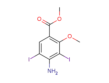 methyl 4-amino-3,5-diiodo-2-methoxybenzoate
