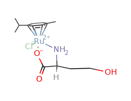 [Ru(η6-p-cymene)(κ2N,O-L-homoserinato)Cl]
