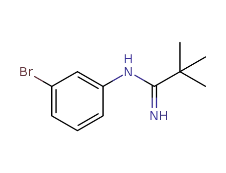 N-(m-bromophenyl)t-pentylamidine