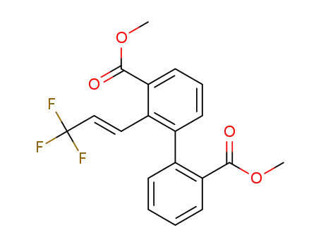 dimethyl 2'-[(1E)-3,3,3-trifluoroprop-1-en-1-yl]biphenyl-2,3'-dicarboxylate
