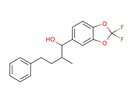 1-(2,2-difluorobenzo[d][1,3]dioxol-5-yl)-2-methyl-4-phenylbutan-1-ol