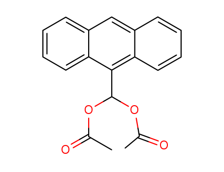 Methanediol, 9-anthracenyl-, diacetate