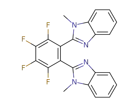 2-(2,3,4,5-tetrafluoro-6-(1-methyl-1H-benzo[d]imidazol-2-yl)phenyl)-1-methyl-1H-benzo[d]imidazole