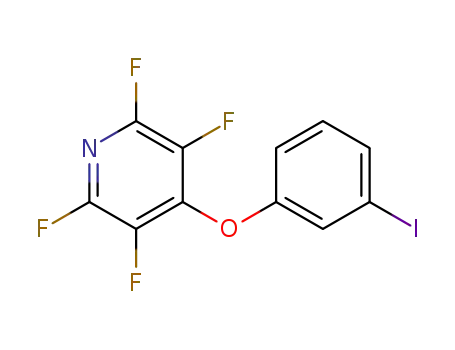 2,3,5,6-tetrafluoro-4-(3-iodophenoxy)pyridine