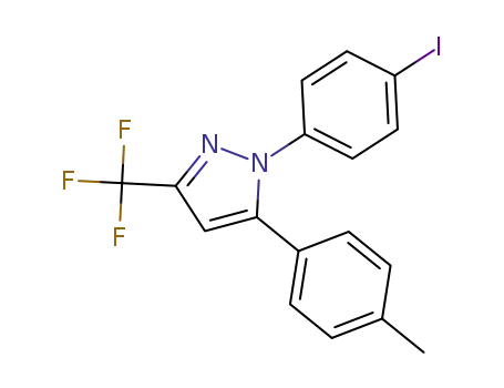 1-(4-iodophenyl)-5-(p-tolyl)-3-(trifluoromethyl)-1H-pyrazole