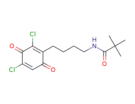 N-(4-(2,4-dichloro-3,6-dioxocyclohexa-1,4-dien-1-yl)butyl)pivalamide