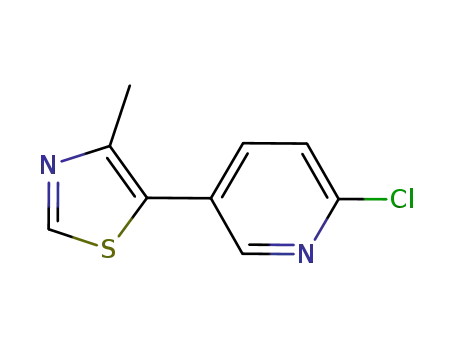 5-(6-chloropyridin-3-yl)-4-methylthiazole