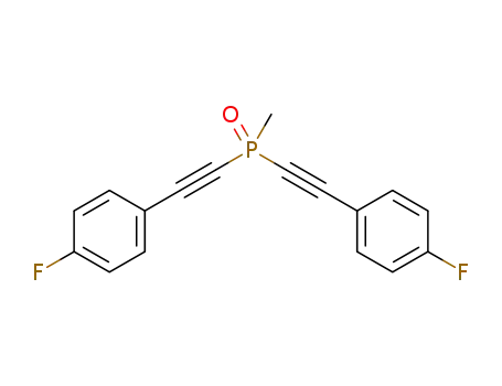 bis((4-fluorophenyl)ethynyl)(methyl)phosphine oxide