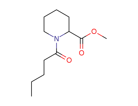 methyl 1-pentanoylpiperidine-2-carboxylate