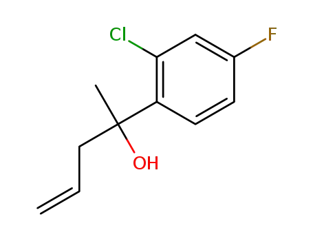 2-(2-chloro-4-fluorophenyl)pent-4-en-2-ol