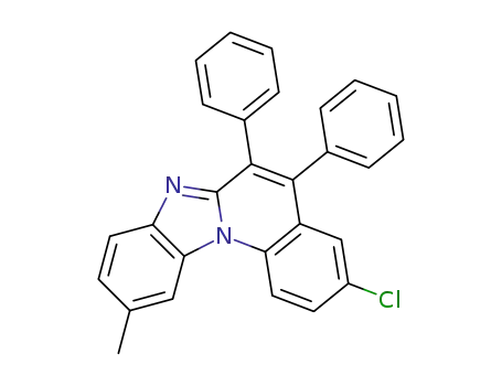 3-chloro-10-methyl-5,6-diphenylbenzo[4,5]imidazo[1,2-a]quinoline