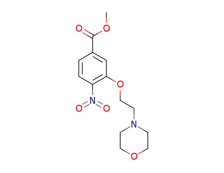 methyl 3-(2-morpholinoethoxy)-4-nitrobenzoate