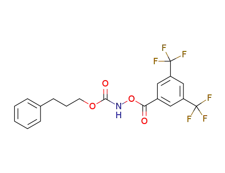3-phenylpropyl [{3,5-bis(trifluoromethyl)benzoyl}oxy]carbamate