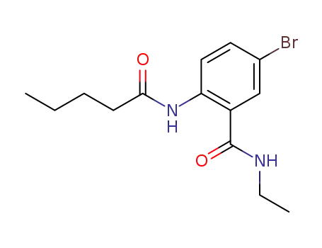 5-bromo-N-ethyl-2-pentanamidobenzamide