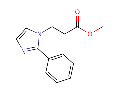 methyl 3-(2-phenyl-1H-imidazol-1-yl)propanoate