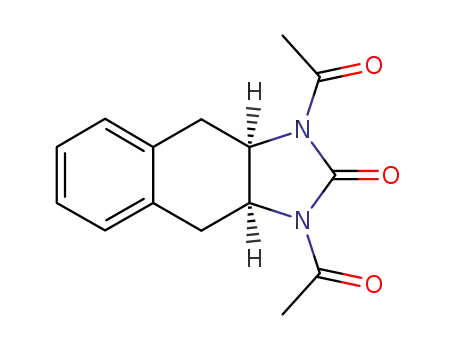 (3aR,9aS)-1,3-Diacetyl-1,3,3a,4,9,9a-hexahydro-naphtho[2,3-d]imidazol-2-one