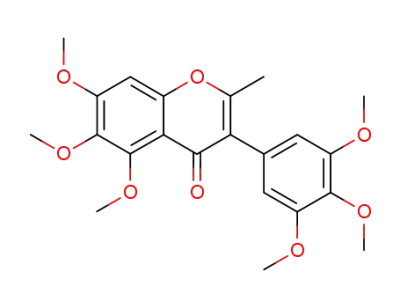 5,6,7-trimethoxy-2-methyl-3-(3,4,5-trimethoxy-phenyl)-chromen-4-one
