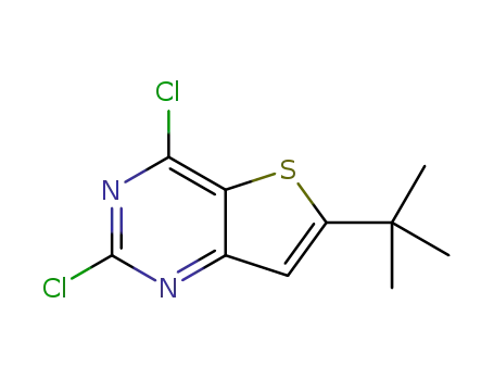 6-(tert-butyl)-2,4-dichlorothieno[3,2-d]pyrimidine