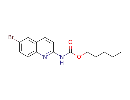 pentyl N-(6-bromo-2-quinolyl)carbamate
