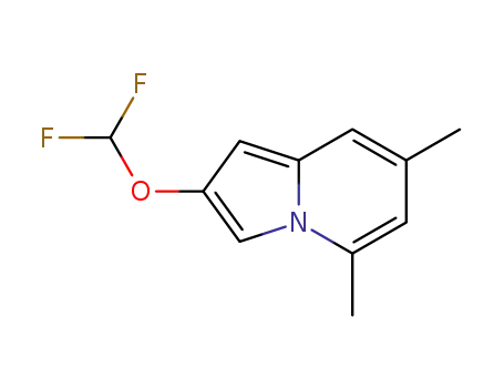 2-(difluoromethoxy)-5,7-dimethylindolizine