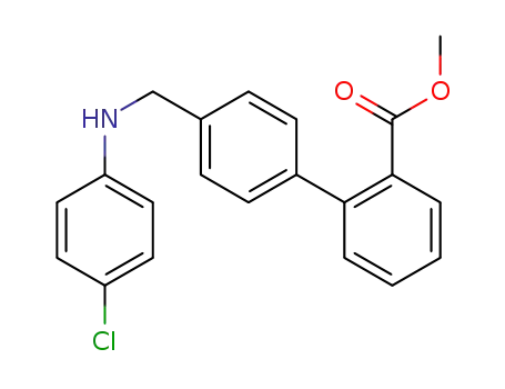 methyl 4′-(((4-chlorophenyl)amino)methyl)[1,1′-biphenyl]-2-carboxylate