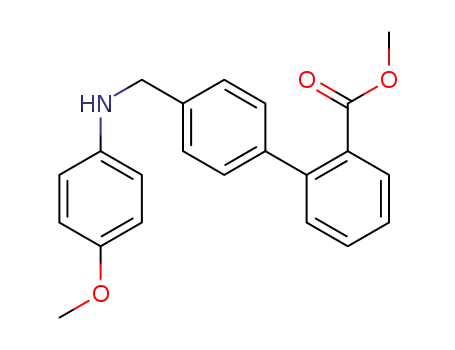 methyl 4′-(((4-methoxyphenyl)amino)methyl)[1,1′-biphenyl]-2-carboxylate