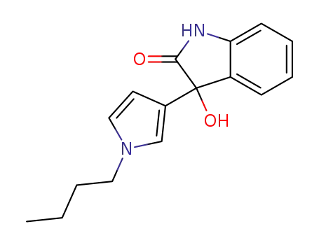 3-(1-butyl-1H-pyrrol-3-yl)-3-hydroxyindolin-2-one
