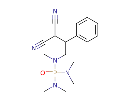 N-(3,3-dicyano-2-phenylpropyl)-N,N,N,N,N-pentamethylphosphoric triamide