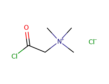 Molecular Structure of 53684-57-4 (N-Chlorobetainyl chloride)