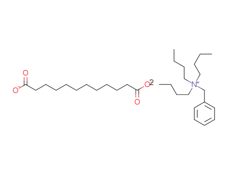 benzyl(tributyl)azanium dodecanedioic acetate