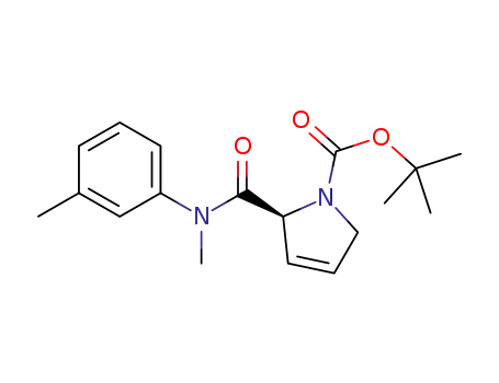 tert-butyl (2S)-2-[methyl(m-tolyl)carbamoyl]-2,5-dihydropyrrole-1-carboxylate