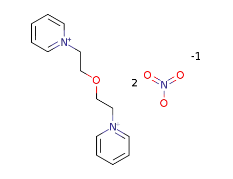 1,1'-(3-oxa-pentanediyl)-bis-pyridinium; dinitrate