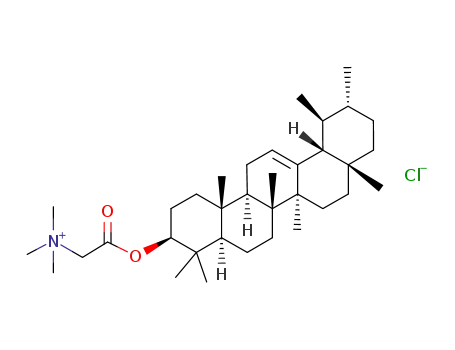 trimethyl-urs-12-en-3β-yloxycarbonylmethyl-ammonium; chloride