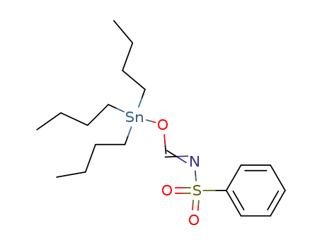 N-<(Tri-n-butylstannyloxy)-methylen>-benzolsulfonamid