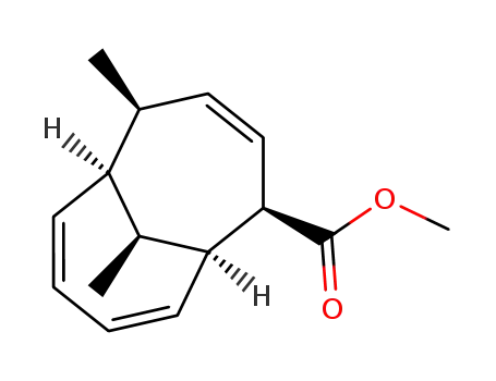 10α,11β-dimethyl-7α-(methoxycarbonyl)-(1Hβ,6Hβ)-bicyclo[4.4.1]undeca-2,4,8-triene